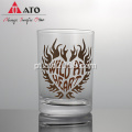 ATO Personalize suco de suco OEM Reutilable Coffee Glass Cup